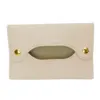 Small Pocket Paper Towel Cover Easy To Clean Wide Range Of Uses ple And Modern Tissues Bag Holder Beige 4