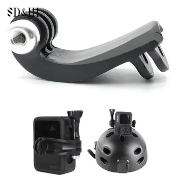 Adattatore per staffa verticale per Action Camera nera per supporto per fotocamera fotocamera sportiva riprese verticali accessori per la prima vista