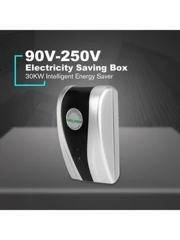 EU plug 30KW Intelligent Energy Saver 90V-250V New-Type Power Electricity Saving Box Digital Powerful Electricity Saving Device