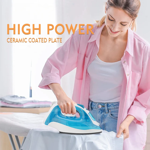 Electric Steam Iron, Protective Insulation, Temperature Adjustable, with Overheat Protection, Suitable for Home, Travel 4