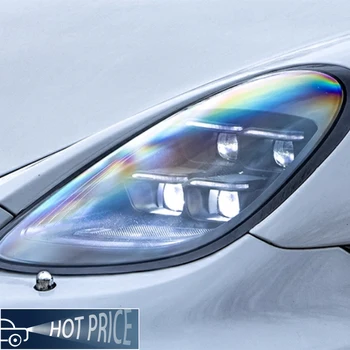 Car Lights For Porsche Cayman Or Boxster 981 2013-2015 Auto Headlights Assembly Upgrade 2024 Style Projector Lens Accessories