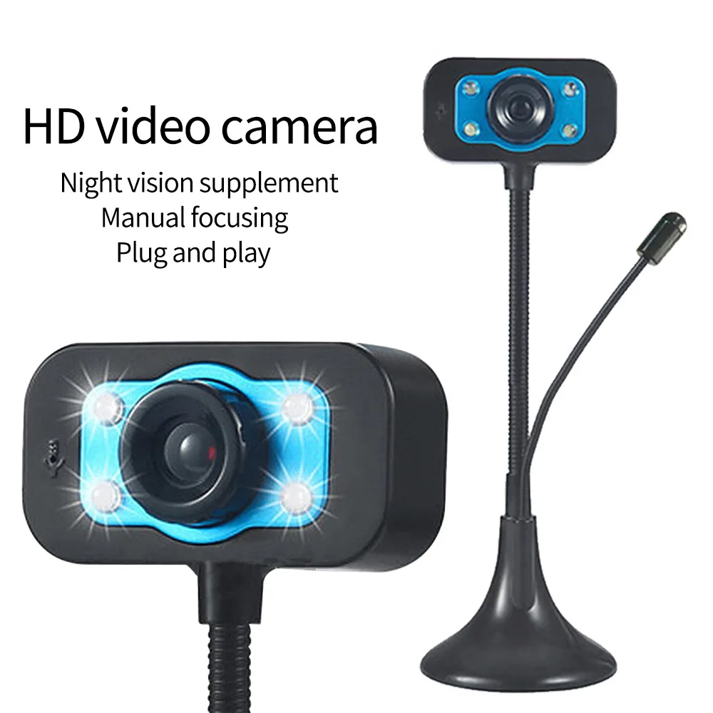 Soporte Con Webcam Y Micrófono Incorporado Resolución 480p