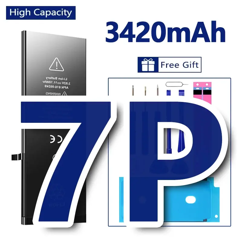 High Quality 0 Cycles Battery For iPhone SE 2 4 4S 5 5S 5C 6 6S 7 8 Plus X XR XS 11 Pro Max 7P For  iPhone7 iPhonese 6splus - Image 31