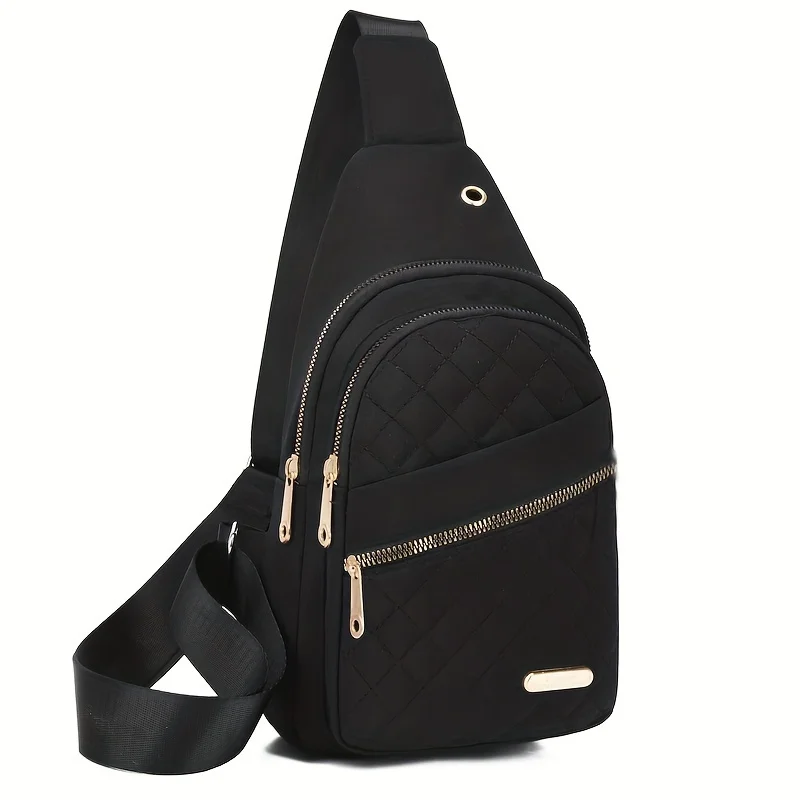 Borsa A Tracolla Donna Leggera Trapuntata In Nylon - Casual Hobo Per Viaggi E Shopping, 29x23.6x10.2 Cm, Regolabile