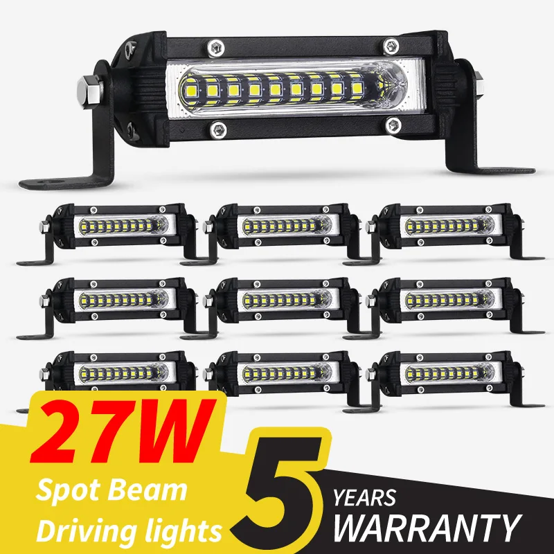 XINFOK 12V 24V LED Auto Offroad Spot Flood Combo LED Light Bar Work Light for Truck Car SUV 4WD 4×4 Faros ATV Barra Headlights