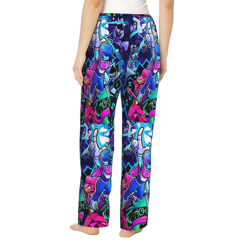 Deltarune pyjamabroek voor dames comfortabele lounge broek_voghion.com