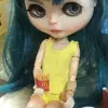 NEW 1/6 Scale Dollhouse Miniature Fried Chips Chicken Leg Ice-cream Orange Juice Mini Fast Food for Doll House Kitchen Play Toys 4