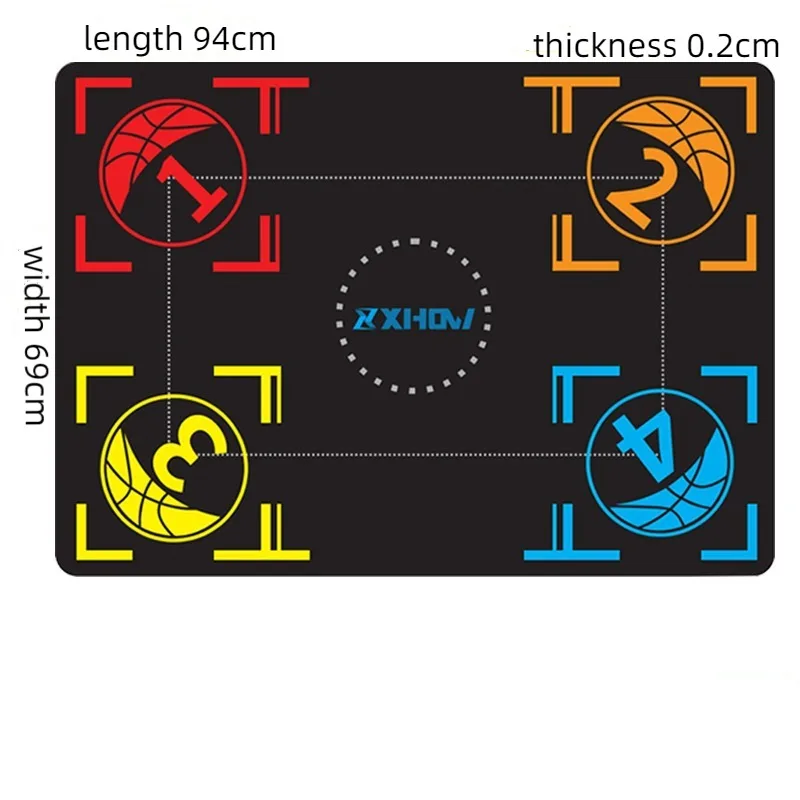 ChildrenBasketballTrainingMatRubberAntislipNoiseAbsorbing
