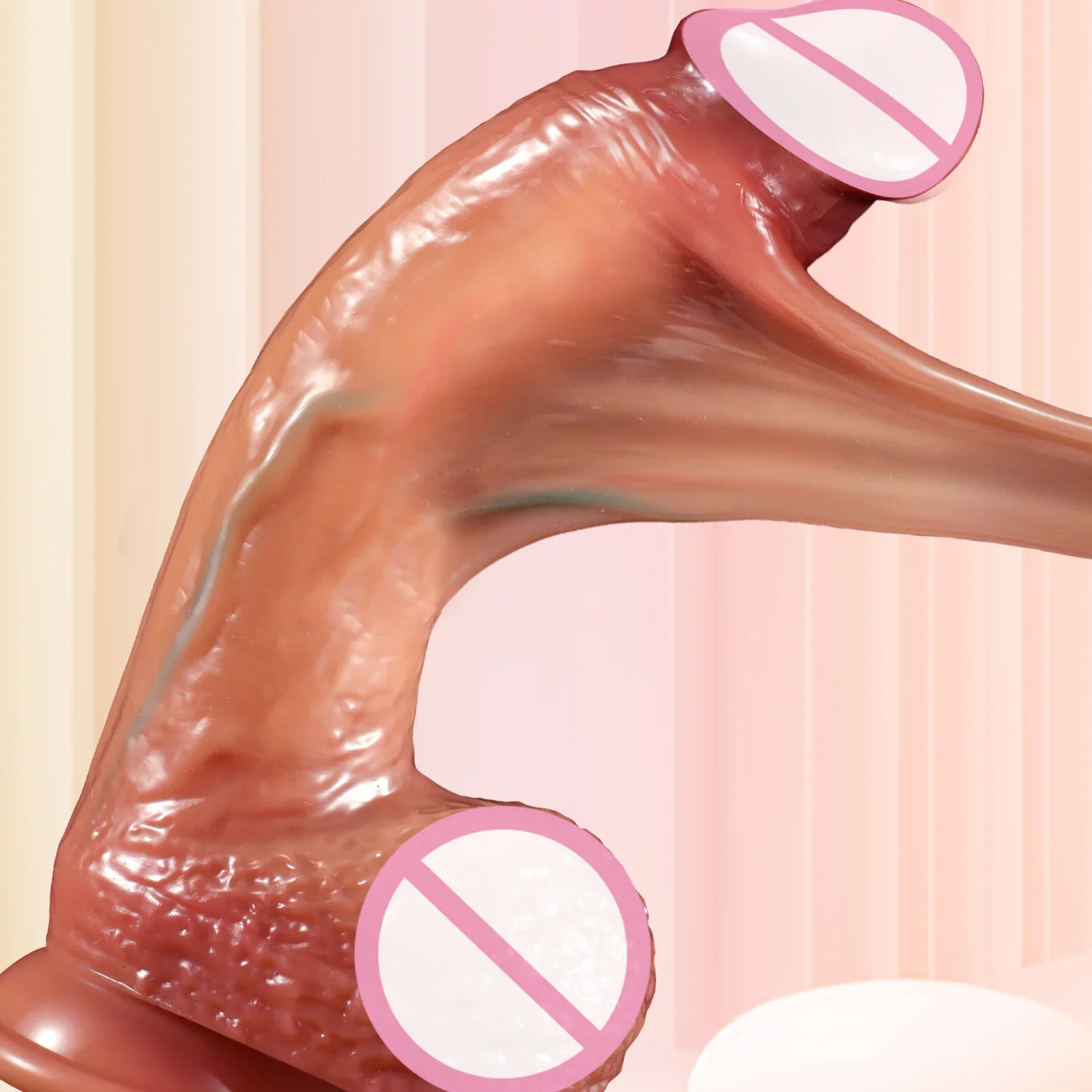 Realistische Dildo Haut Schiebe Vorhaut Hoden Sexy Erwachsene Sex Spielzeug Für Frauen Masturbation Weiche Big Dick Penis Anal Plug Dildos 1