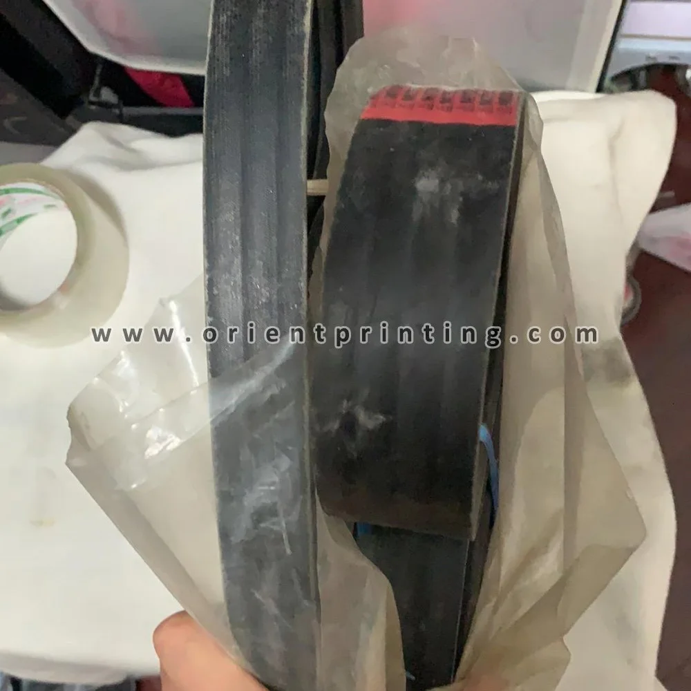 

1 комплект ремней 3Z0 7100 610 и 3Z0 7100 620 V-ремень для Komori L29 ремень основного двигателя 70646150011 и 70646150012 3Z07100610 и 3Z07100620