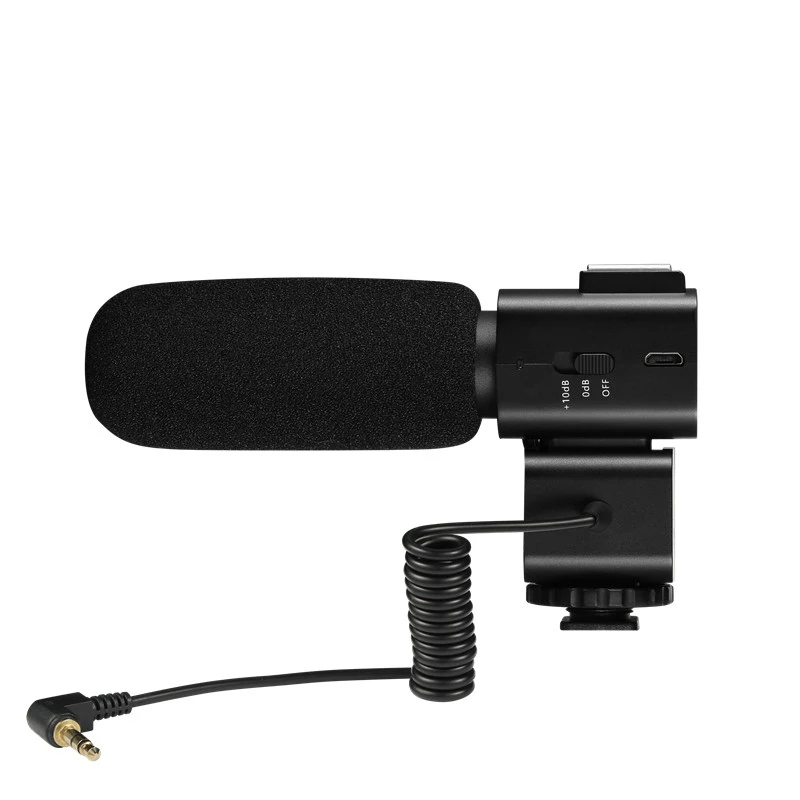 gaming headphones with mic Ordro Video Camera Recording Microphone Youtube Vlog Film Shooting for 4K FHD DSLR Digital Camcorder lavalier microphone