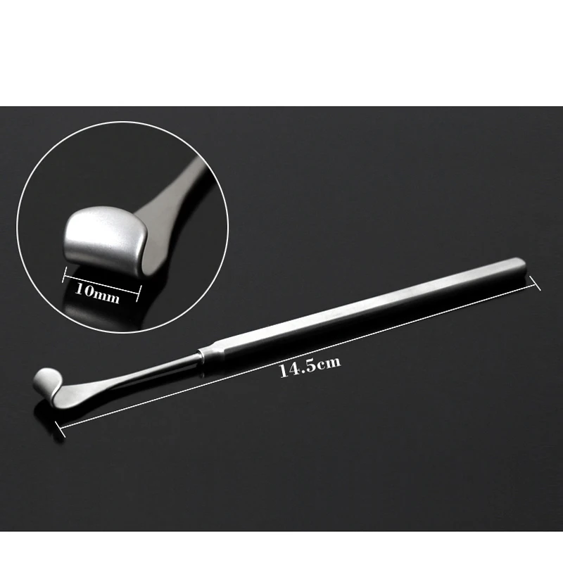 Cosmetic Titanium Eye bags Pull Hook Eyelid Hook Tool Lid Retractors ophthalmic instruments