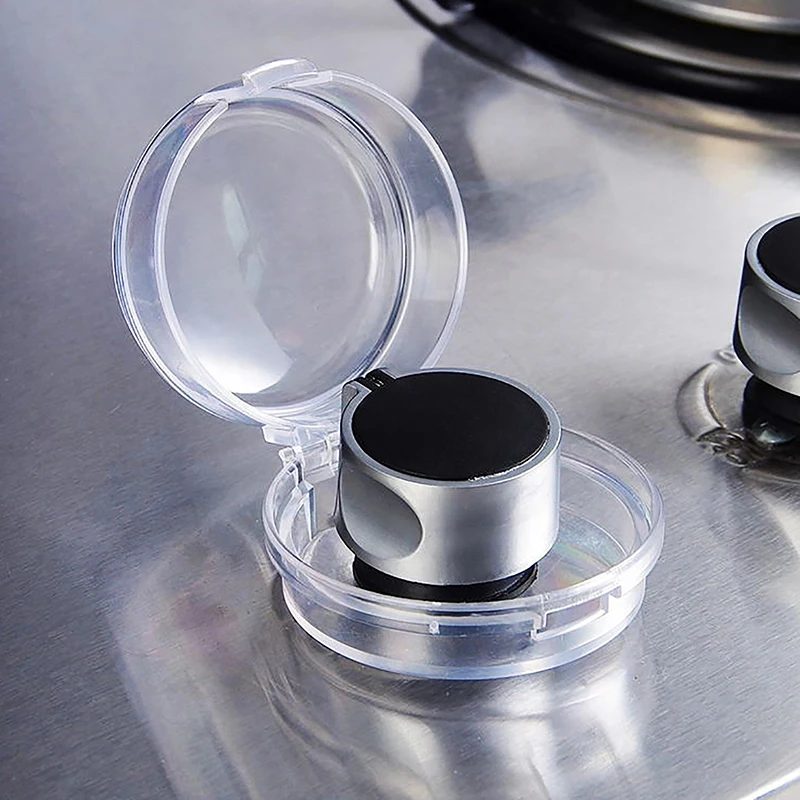 

2 Pcs Baby Safety Oven Lock Lid Gas Stove Knob Covers Home Kitchen Switch Protection Tool Protector