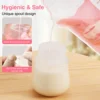 ZUCUBEBE Breast Milk Storage Bag, 8-Ounce Breast Milk Storage Bag, BPA-Free，Double Zipper，Heat-Sealing Sides，Easy-Write Label 3