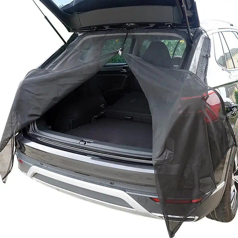 

Сетка для багажника автомобиля, солнцезащитный козырек для окна автомобиля, воздухопроницаемая сетка для защиты от солнца, для обеспечения конфиденциальности