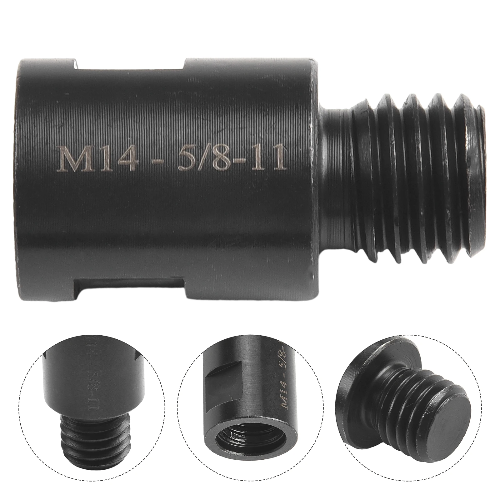 1pc Angle Grinder Modified Adapter Thread Converter Connector M14 To M10 / M10 To M14 / M14 To 5-8-11 / 5-8-11 To M14 m10 adapter angle grinder female to m14 m16 thread nut arbor connector polishing screw connecting rod connector tool 1pc