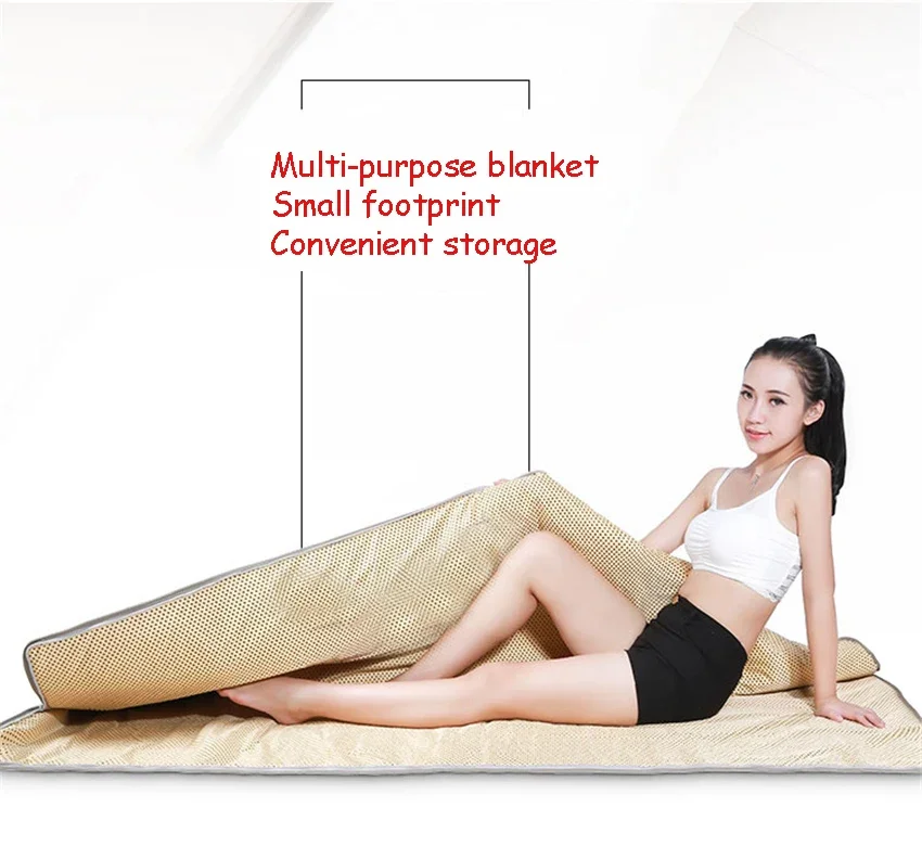 Description Picture 4 of itemHousehold Far Infrared Hyperthermia Massage Steaming Sauna Blanket Space Steam Blanket For Beauty Skin Cleaning