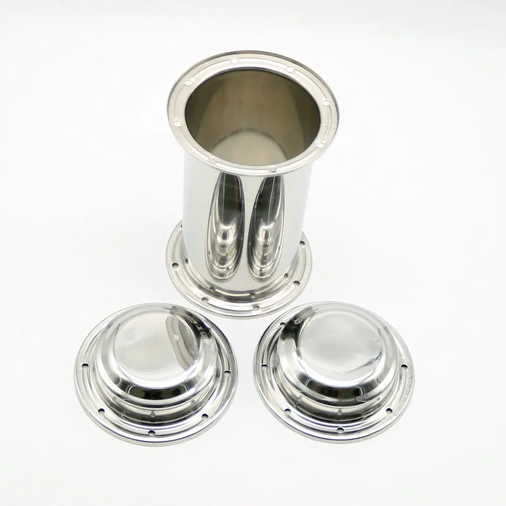 Stainless Steel Time Capsule Waterproof Lock Container Storage Future Gift 10.2"