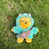 KPOP 17 Hoshi Cartoon Figure Tamtam Plush Toy Keyring Cute Animals Baby Tiger Stuffed Doll Keychains Bag Accessories Fans Gifts 4
