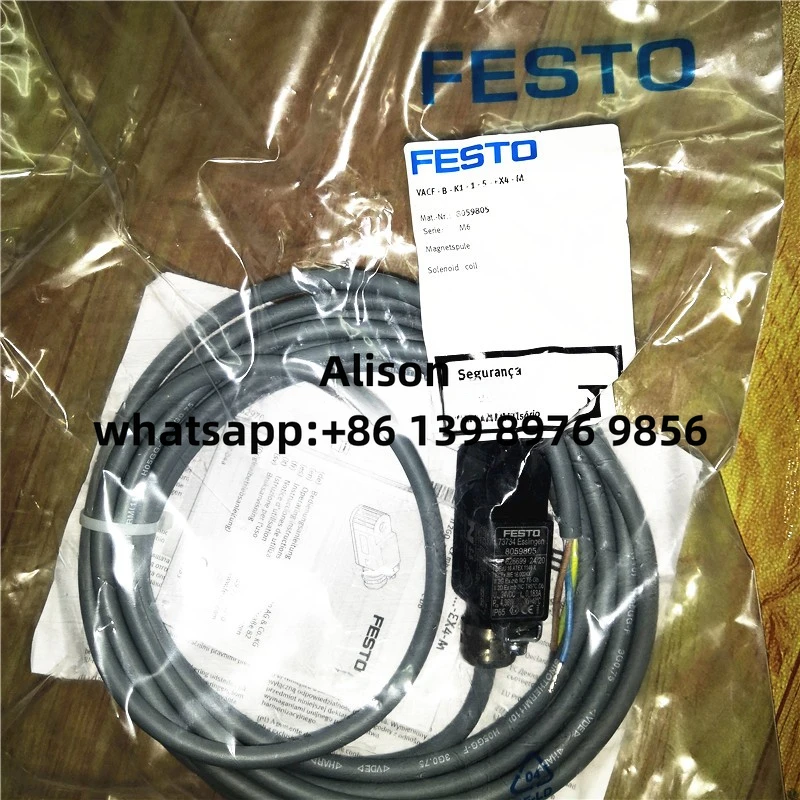 

FESTO VACF-B-K1-1-5-EX4-M 8059805 Взрывозащищенная Электромагнитная катушка