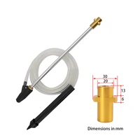Car Washer Sandblasting Kit Sand Blaster Attachment High Pressure Water Cleaning Sandblaster Gun Lance Hose for Karcher Car Wash 2