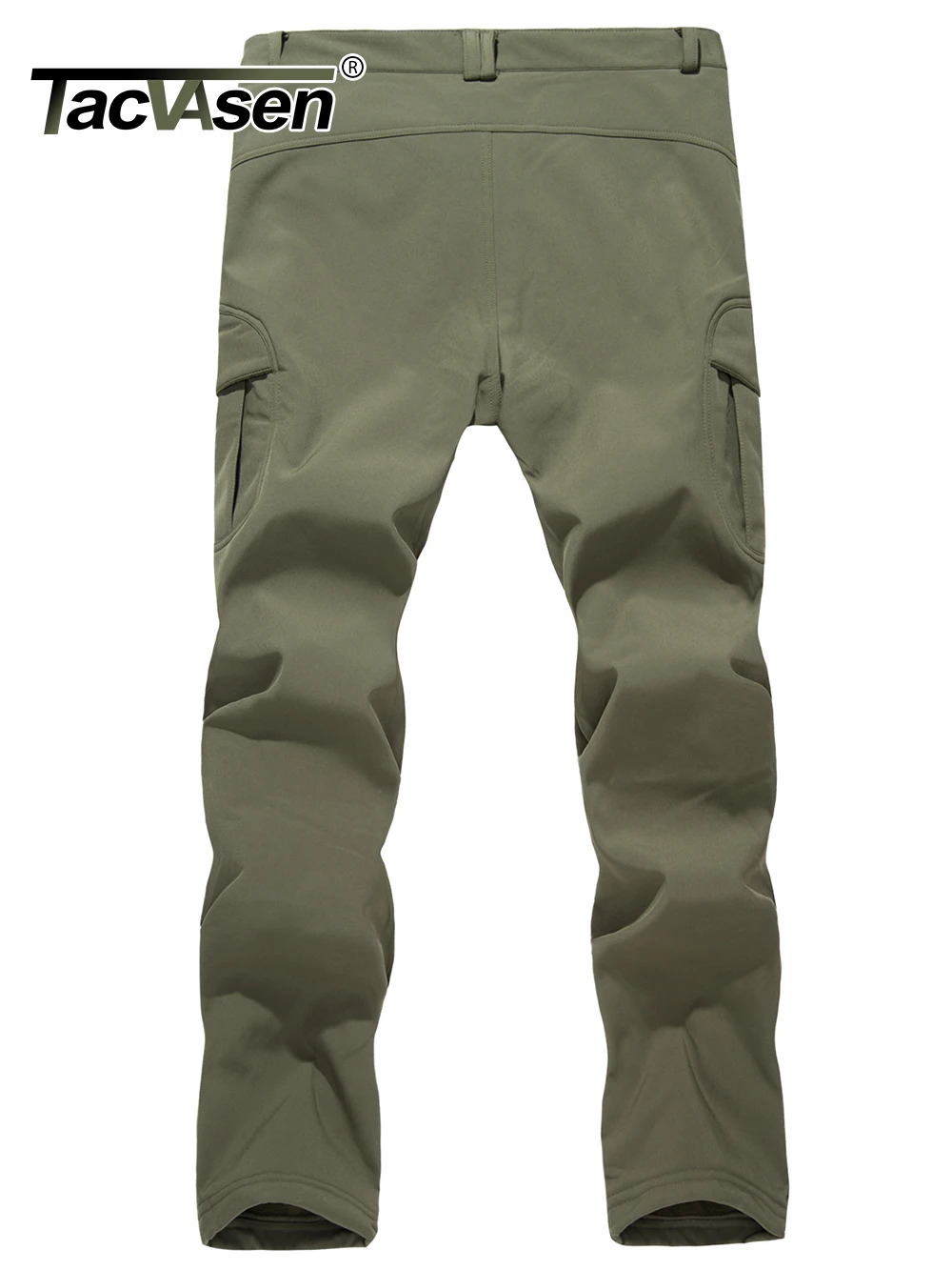 Mens Workout Pants Water Resistant Warm Fleece Lined Multi-Pockets Windproof Hiking Softshell sports pants casual sports pants