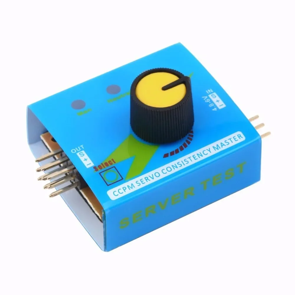 Testeur de Servo Multiple 3CH ECS utilisé pour vérifier la consistance de plusieurs servos simultanément.
