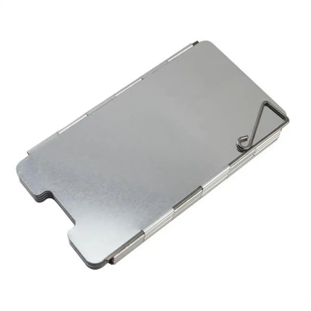 Camping Stove Ultralight Outdoor 9 Plates Foldable Wind Shield Gas Cooker
