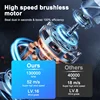 130000RPM Mini Turbo Jet Fan Electric Air Duster with 3 Gear Adjustable Wind Speed 52m/s Dust Cleaner Gun Cleaning Blower Tool 4