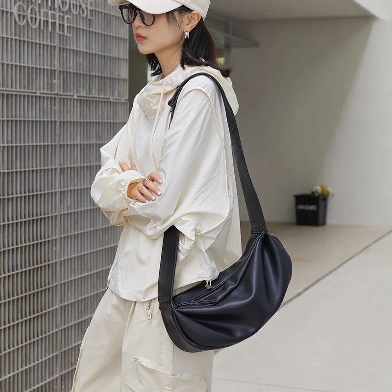 

women's casual wide shoulder strap shoulder bag tote bag