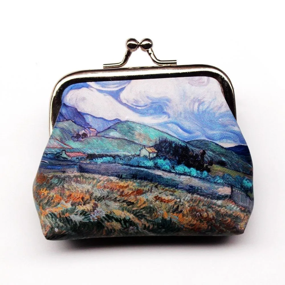 New PU Coins Wallet Women Girls Money Bag Retro Creative Students Keys Earphone Lipstick Purse Party Gifts