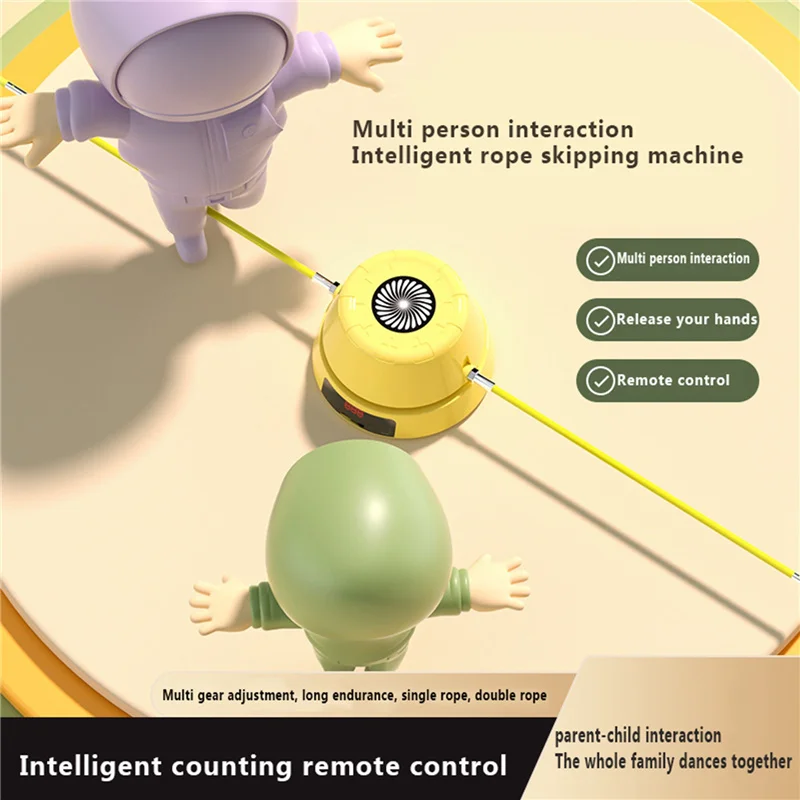 Smart Jump Rope Machine for Kids & Adults Rechargeable Skipping Ropes