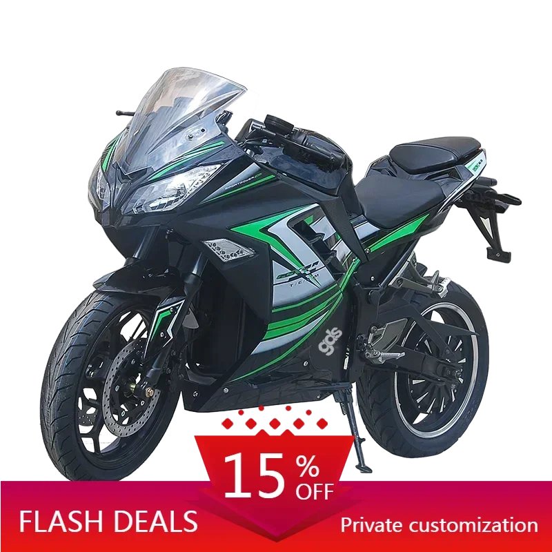 XiliMotorcycleAdult Range Schnell Ladung 110km 3000W Offroad Elektrisches Dreirad Full Size Motorrad Elektromotor Rad
