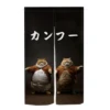 Japanese Sumo Noren Comics Sumo Door Curtain Dining Room Bedroom Printed Partition Kitchen Entrance Drape Hanging Half-curtains 4