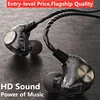 Android Mobile Phone DrivebyWire Headset Metal Heavy Bass Computer PC Headset InEar Sports Headset 1