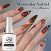 BORN PRETTY 10ml Clear Bloom Gel Nail Polish UV/LED Blossoming Soak Off Marvel Gel Glue For Spreading Effect Marble Gel 1