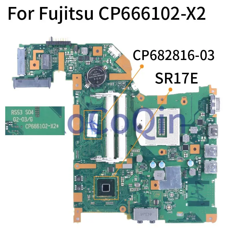 

Материнская плата для ноутбука DELL Inspiron 3721 5721 i3-3227U материнская плата для ноутбука 06006J LA-9102P SR0XF DDR3