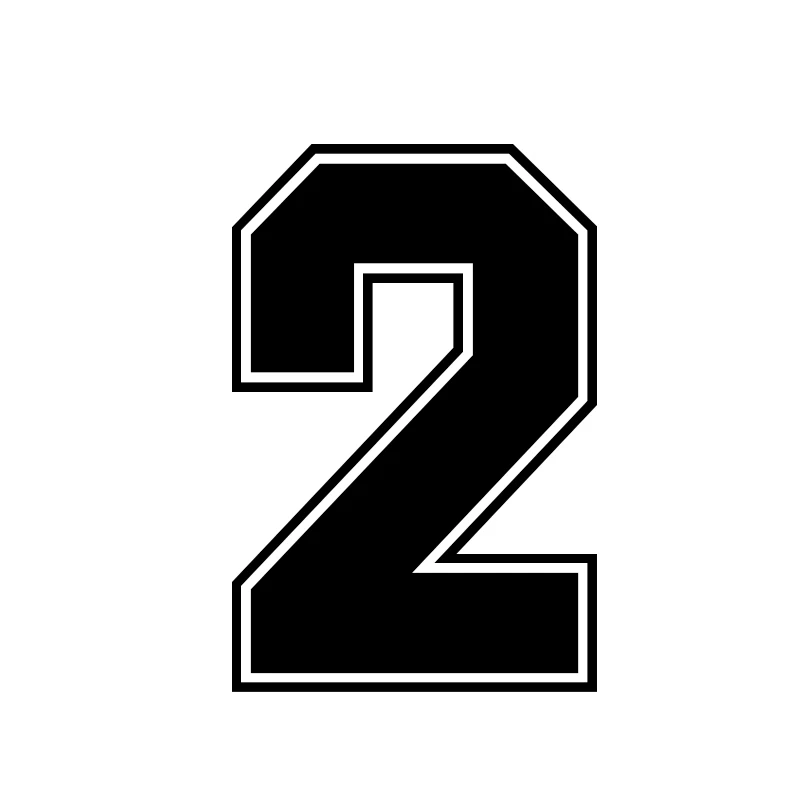 Vinyl Stickers A1111# Figures 0 1 2 3 4 5 6 7 8 9 Racing Number Helmet Racing Vinyl Decals Motorcycle Accessories