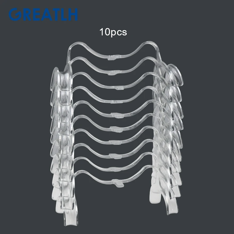 10pcs M Type Mouth Opener Cheek Retractor Dental Tools Dentist Material
