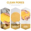 25 Pcs Compression Face Puff Facial Sponges Makeup Blender Removal for Estheticians Cellulose Scrubber Cleansing 3