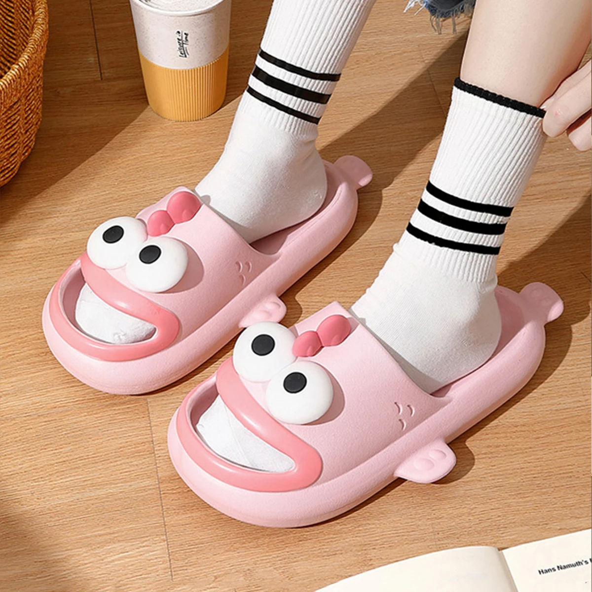 Peuter Zomerslides Badslippers Peuter Leuke Big Eyed Clown Fish