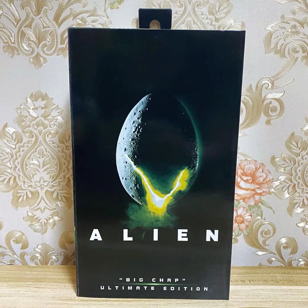 Neca Alien Figure Big Chap Alien Figure 1979 Ultimate 40Th Anniversary Egg Facehugger Alien Action Figure Toy