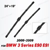 Wiper LHD & RHD Front Windscreen Windshield Wiper Blades For BMW 3 Series E90 E91 323i 325i 328i 335i 328xi 2005 - 2009 1