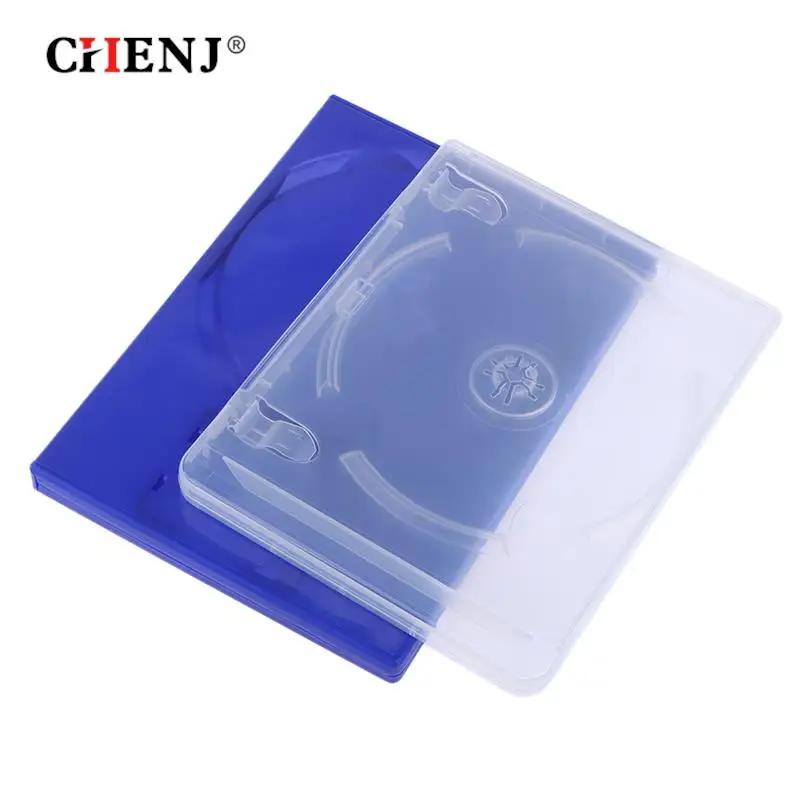 1Pc Blue Cd Game Case Cover Scatola Protettiva Per Ps2 Ps3 Game Disk Holder Cd Dvd Discs Storage Box Per Ps2 Ps3 Accessori Di Gioco
