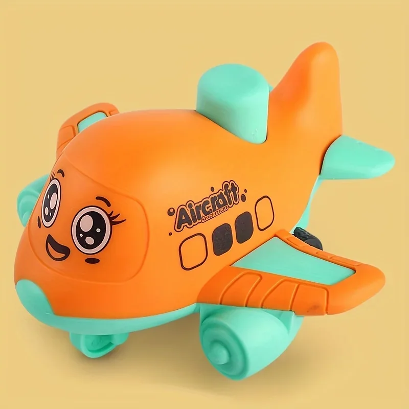 Small Aircraft Inertia Boys Kids Toys Kids Educational Toys Miniature Children Cartoon Plane Toy Inertia Toy aircraft inertia toy