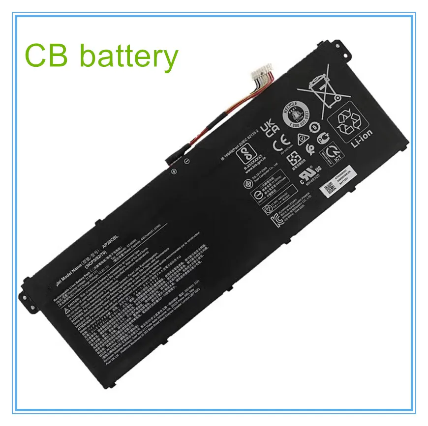 

Laptop Battery AP20CBL 11.55V/51.47WH/4457mAh For B3 or 3 SF314-511 or 5 A515-45 Notebook