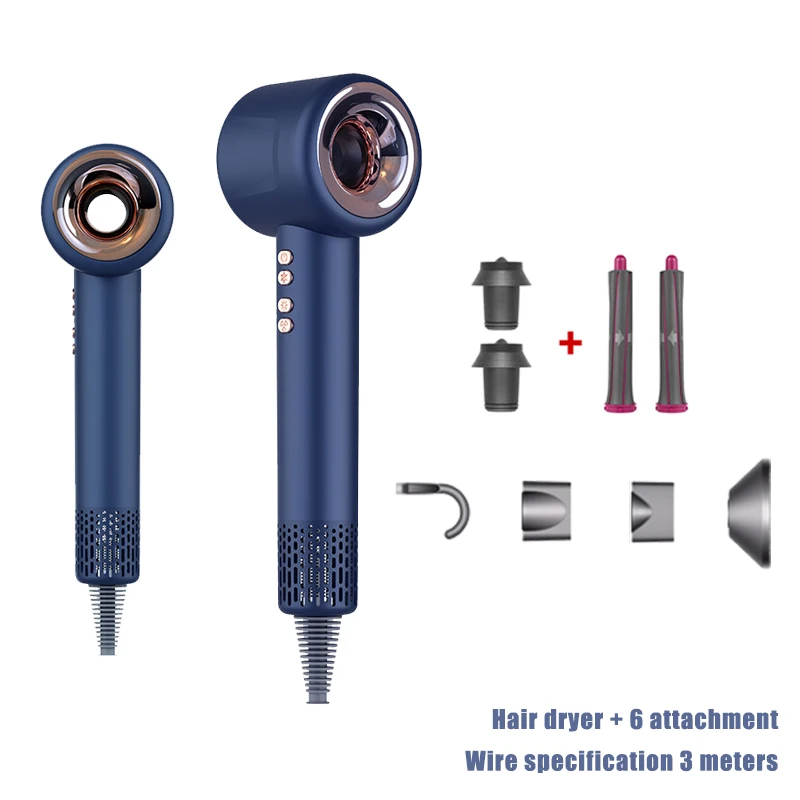 مجفف شعر بلا أوراق 220 فولت مجفف شعر احترافي بالأي...