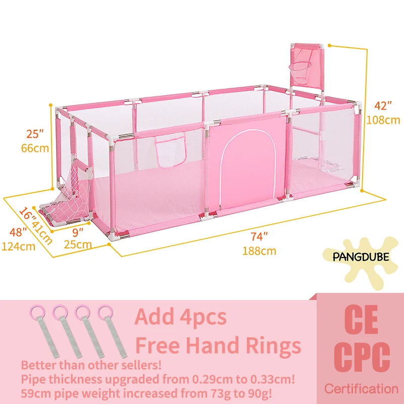 Pink 2 Soccer Goal