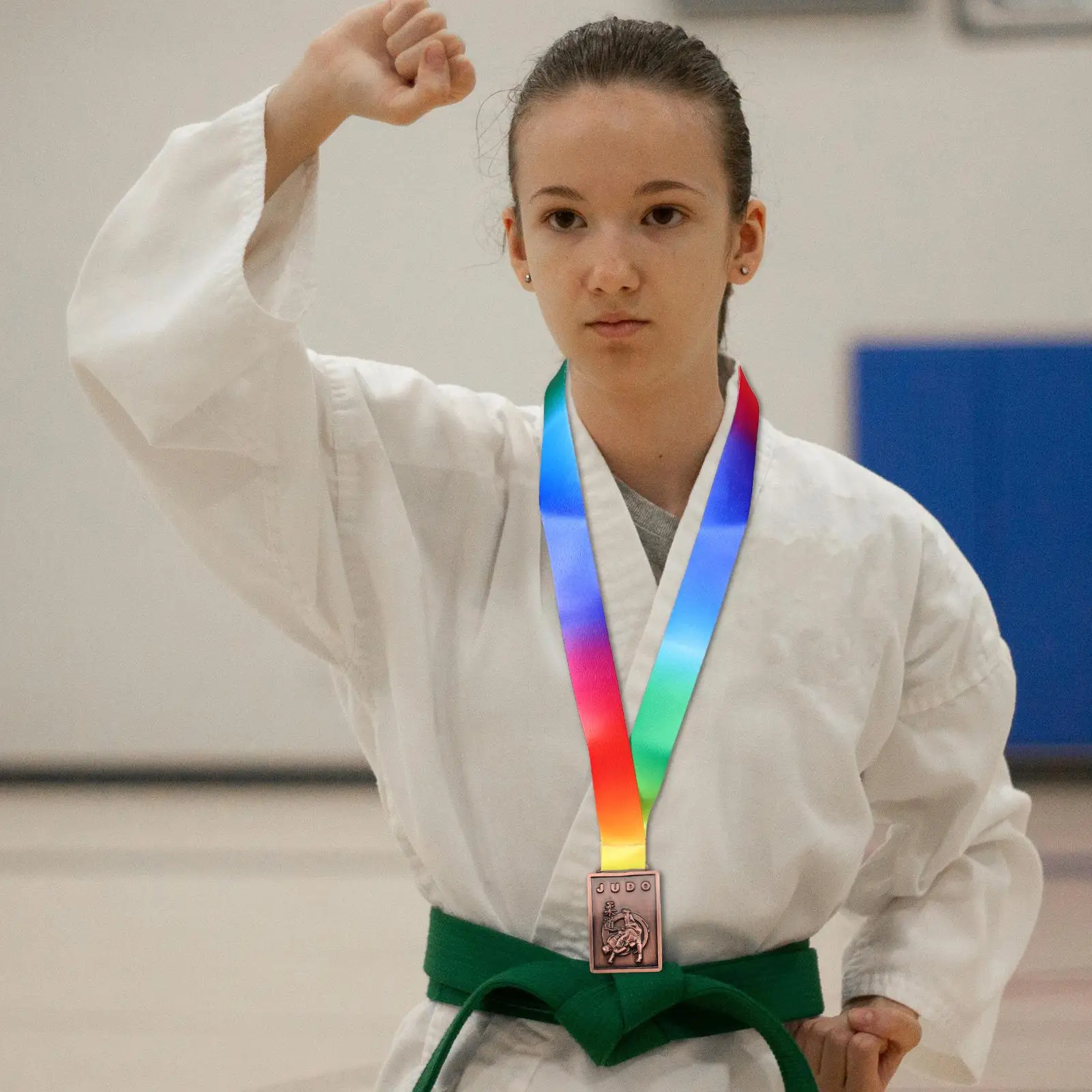 Zinc Alloy Judo Medal Participation Award Copper Silver Bronze Medals For Sports Game Awards Souvenirs Team Sports Martial