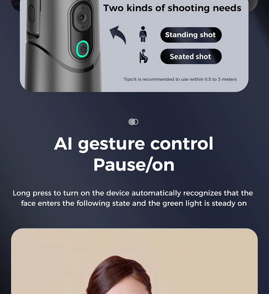 Caméra ptz 4k ai smart tracking pour streaming et bureau_voghion.com